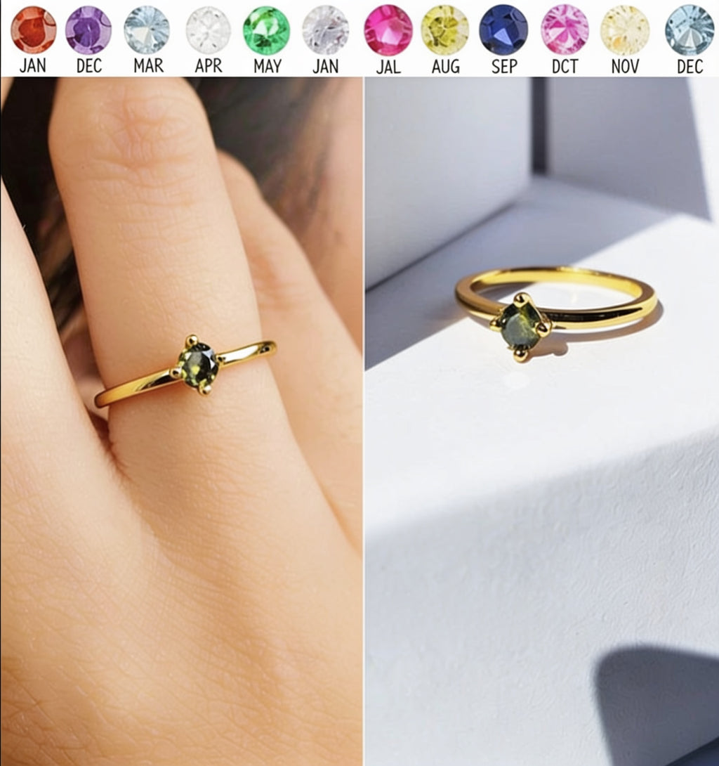 Baguette Shape Prong Set Rings (4)