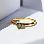 Baguette Shape Prong Set Rings (4)