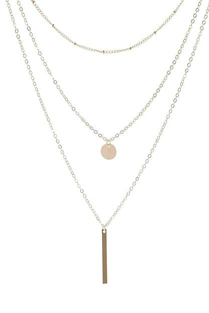 Multilayer  vintage  neck chainColor specification :- silver,  golden