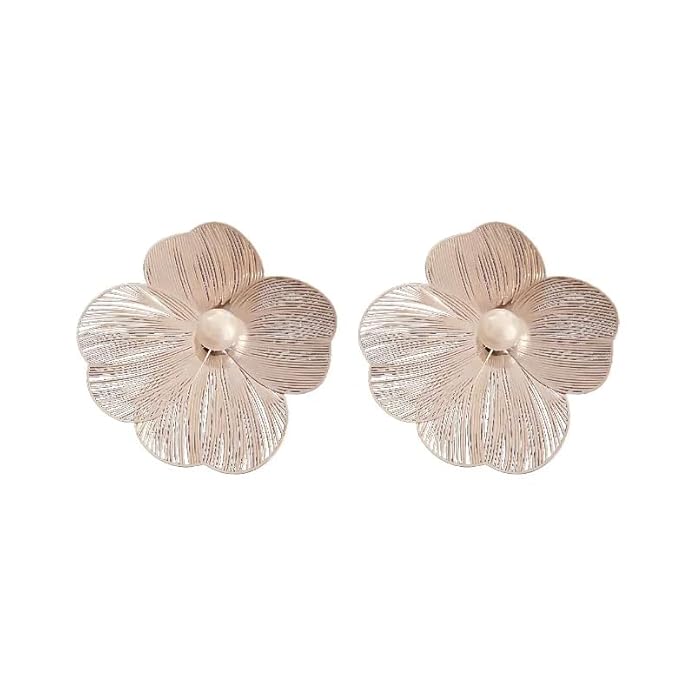 Anti Tarnish Flower Earrings Studs for women
