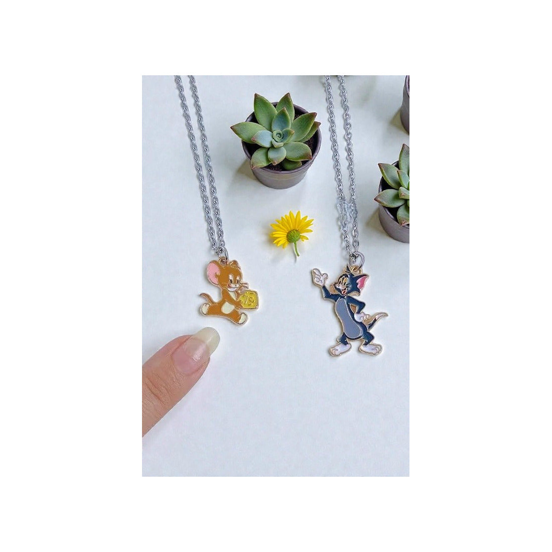Tom & Jerry cute neck chains