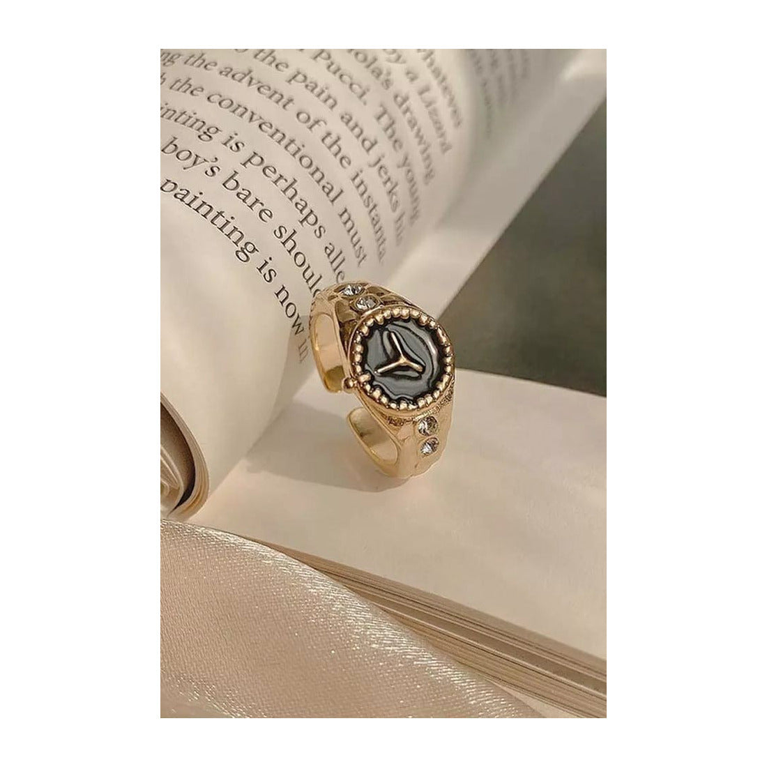 Watch shape finger Rings for Women