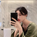 Anti tarnish Geometrical shape Ear studs