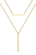 Double layer Necklace for women