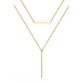 Double layer Necklace for women