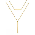 Double layer Necklace for women