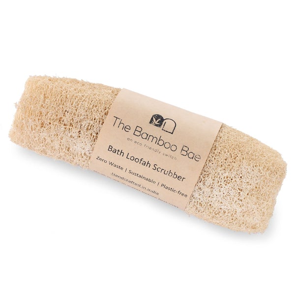 Body Bath Brush | 2 In 1 with Free Loofah | Exfoliating Wet & Dry Bath Body Brush with Handle