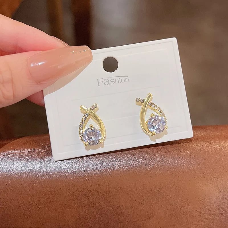 Hot selling Crystal Diamond studs for Women