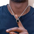 Men's Square shape Fashion Necklace