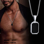 Men's Fashionable NecklaceMaterial:- Alloy zincColor ;- Gold and Silver