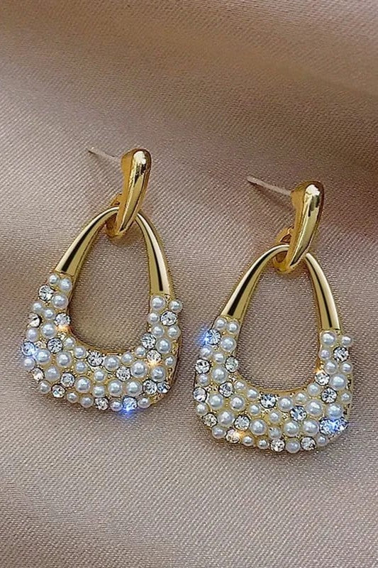 Handmade pearl Earrings for women