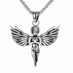 Angel pendant Necklace Unisex style for Men's and Women both