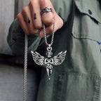 Angel pendant Necklace Unisex style for Men's and Women both