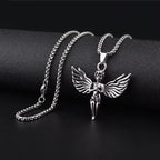 Angel pendant Necklace Unisex style for Men's and Women both
