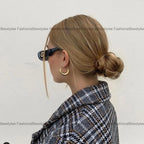Big hoop earrings for women