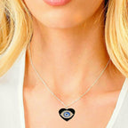 Black Evil eye neck chains