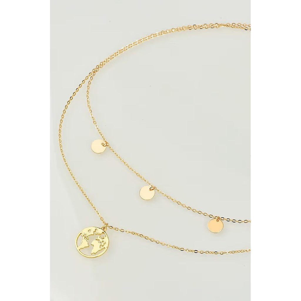 Double layer classy neck chains