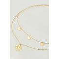 Double layer classy neck chains