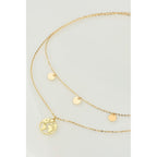 Double layer classy neck chains