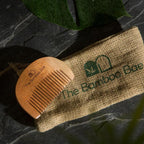 Beard Comb | Handmade Comb for Beard Styling & Growth | Neem Wood Beard Comb