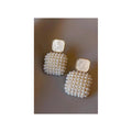 Handmade pearl Earrings for womenAnti tarnish featuresMaterial:- Pearl + Alloy zincColour:- Gold