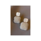 Handmade pearl Earrings for womenAnti tarnish featuresMaterial:- Pearl + Alloy zincColour:- Gold