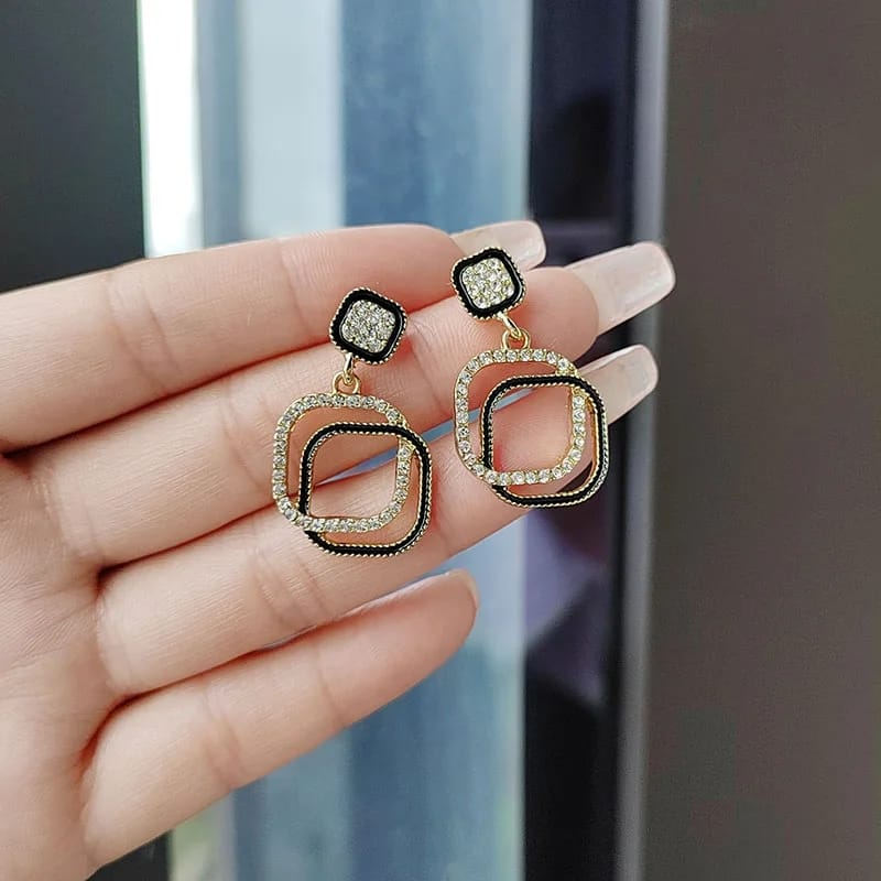 Double layer Earrings for women