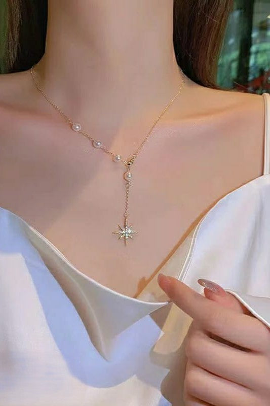 Handmade pearl necklace