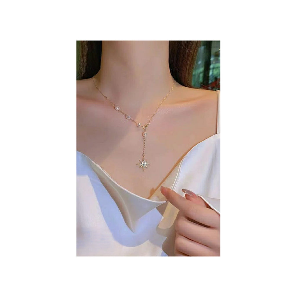 Handmade pearl necklace
