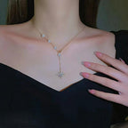 Handmade pearl necklace