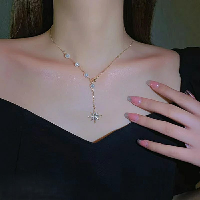 Handmade pearl necklace