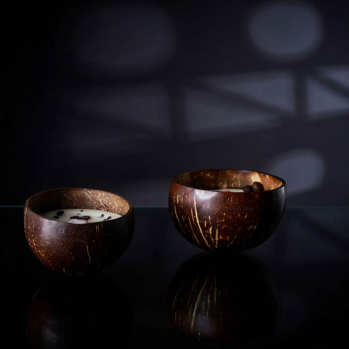 Eco Friendly Gifting – Coconut Shell Coffee Candle – The Bamboo Bae