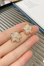 Flower Ear studs for women