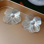 Anti Tarnish Flower Earrings Studs for women