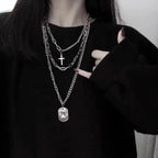Multilayer neck chain