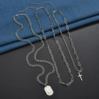Multilayer neck chain