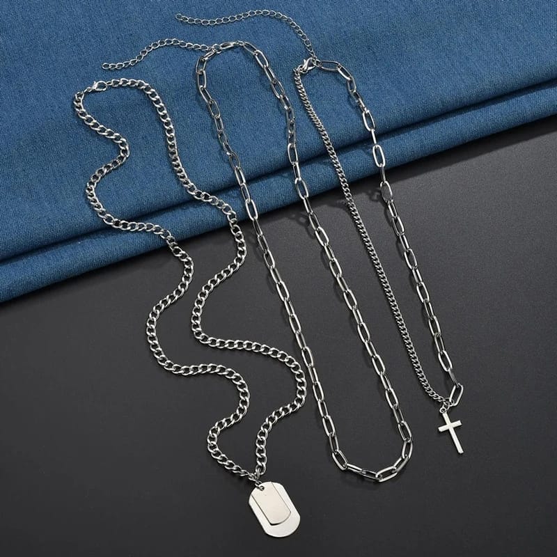 Multilayer neck chain