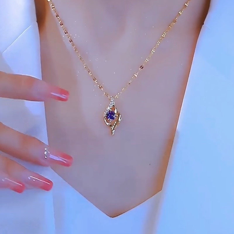 Hot selling design Necklace for Girls Material:- Alloy copper Anti tarnish Necklace chainColour: Gold