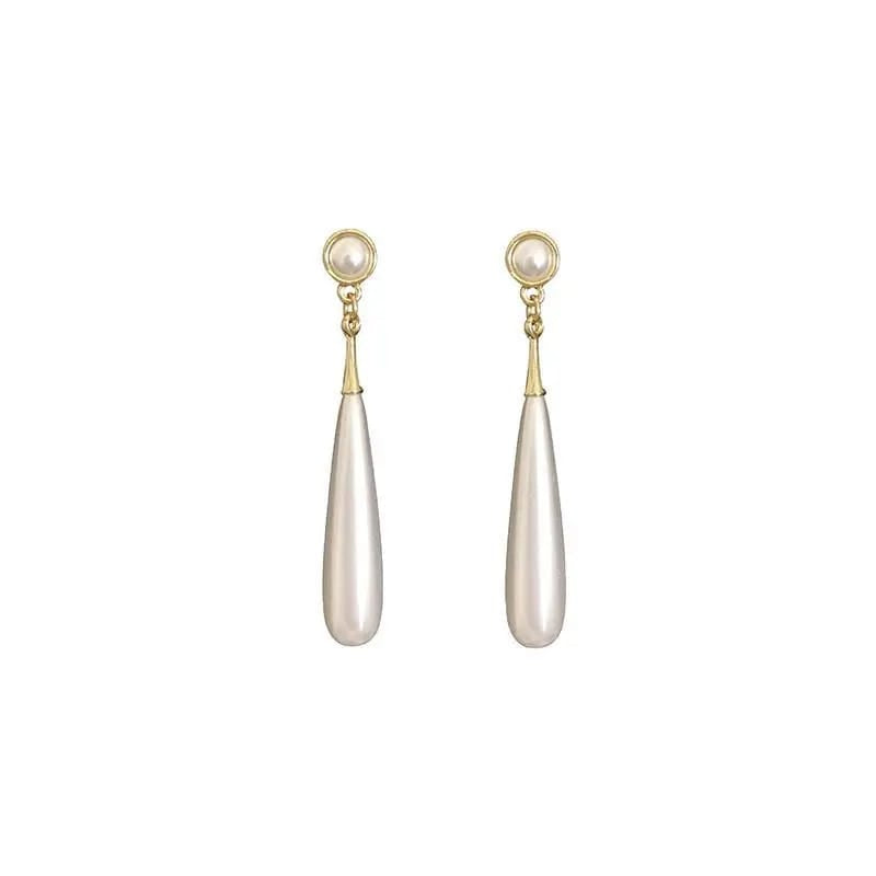 Long pearl Earrings for women Colour:- Same as photo Material:- Alloy + pearl