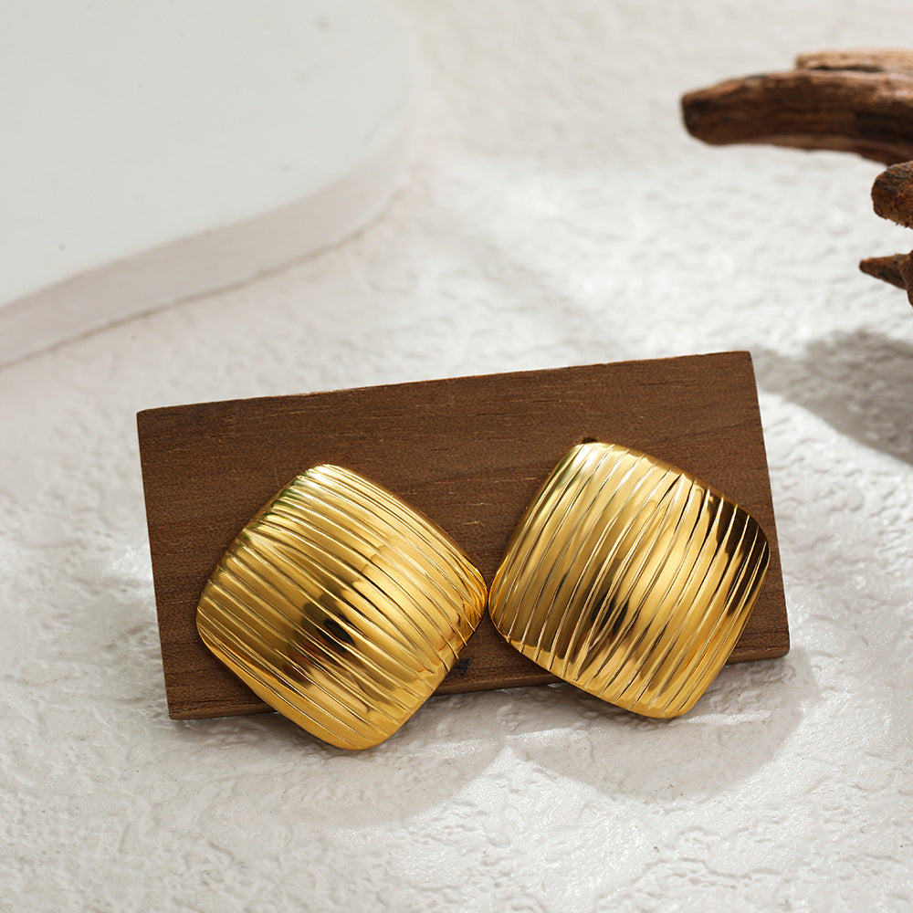 High Quality Anti tarnish Stainless steel Earrings