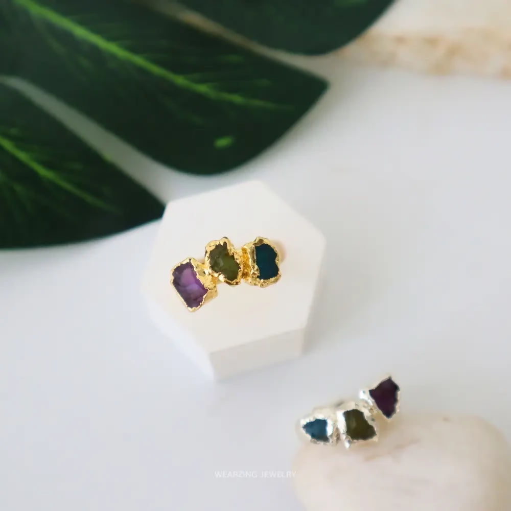 Triple Gem Ring