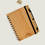 Bamboo Notebook Mobile Stand Pen Key Chain - Festive Gifting Hamper by The Bamboo Bae
