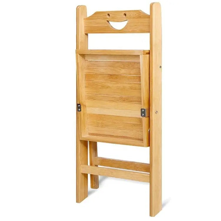 Bamboo Folding Chair for Kids & Teenagers