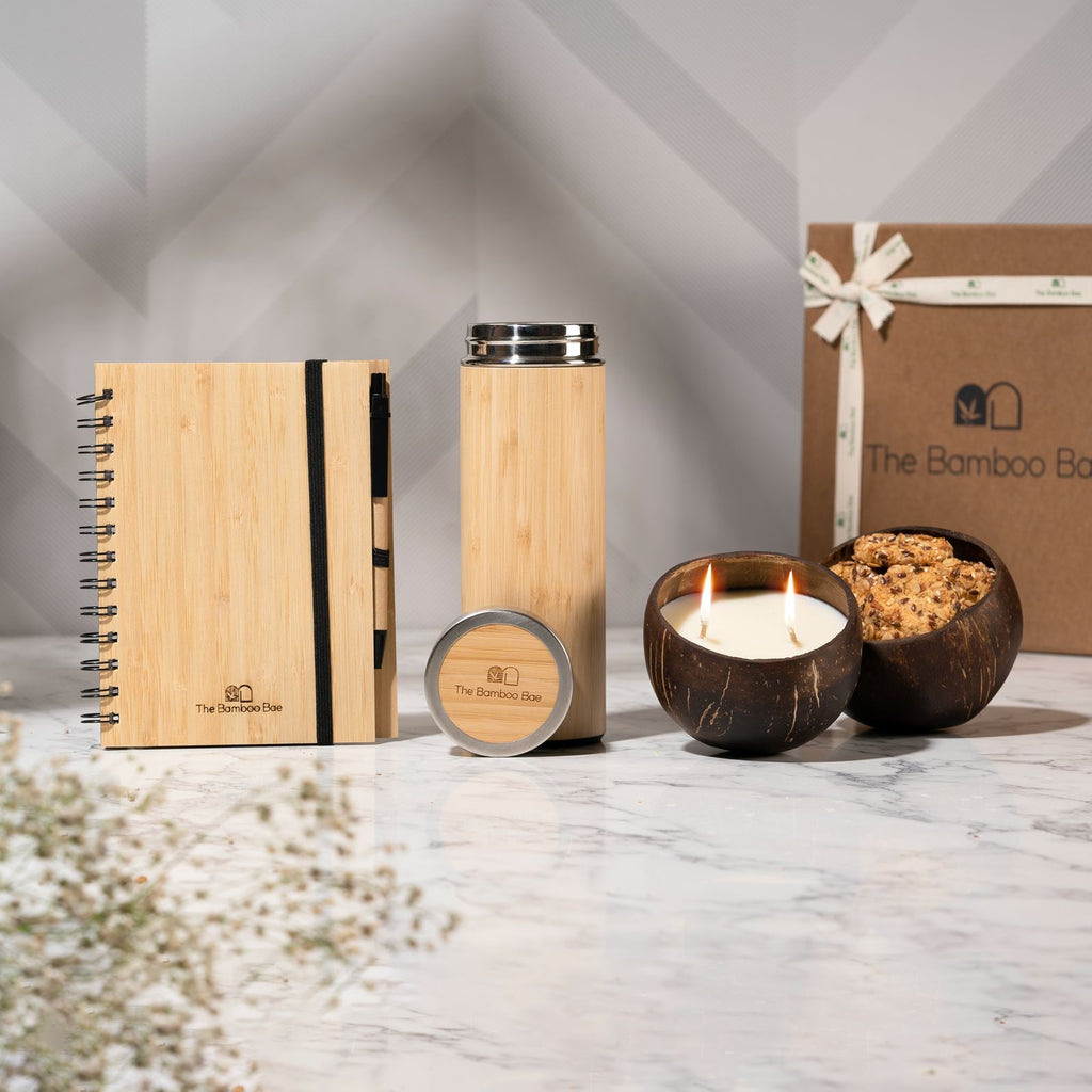 Eco Corporate Minimalist Festive Gifting Hamper by The Bamboo Bae