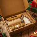 Bamboo Tumbler, Tree Candle, and Speaker Stand - Festive Gifting by The Bamboo Bae