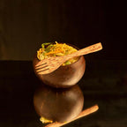 Natural Coconut Shell Bowl |350-400 ml Eco-Friendly Handmade Serving Bowls for Snacks, Ice Cream, Fruits & Chutneys | Upcycled & Zero-Waste