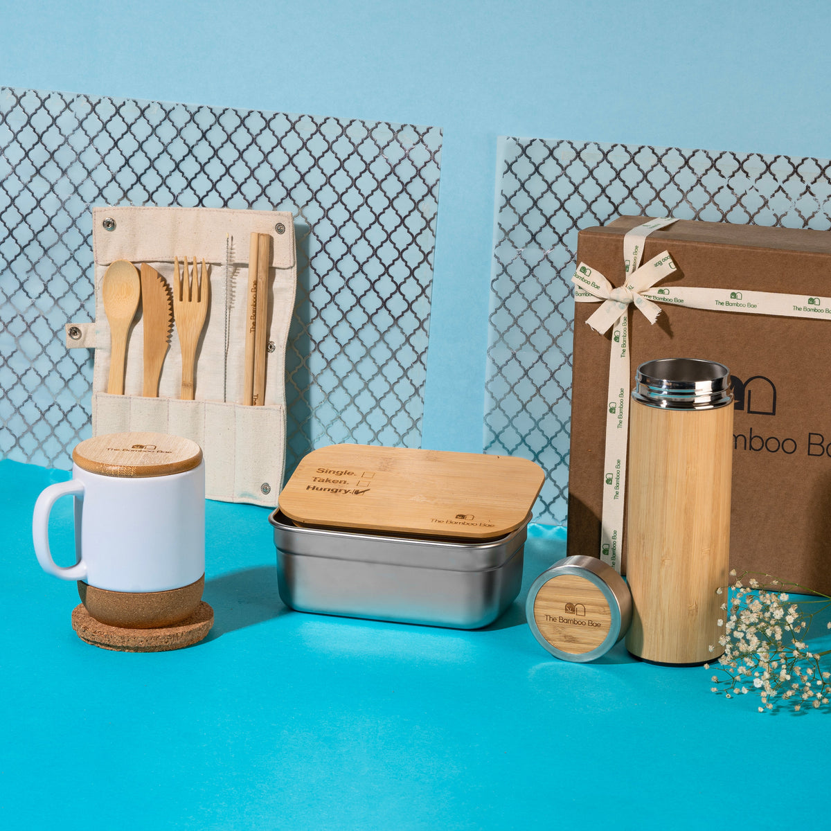 Luxury Bamboo Bliss Festive Gifting Set by The Bamboo Bae