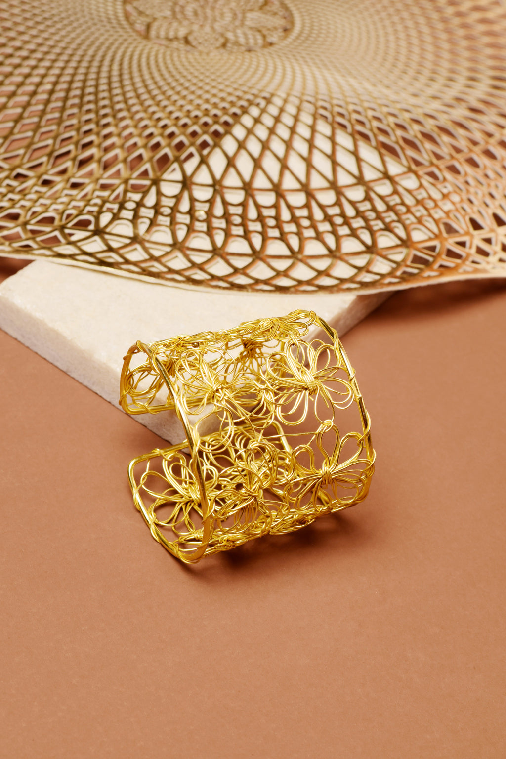 The Bloom Lattice Cuff