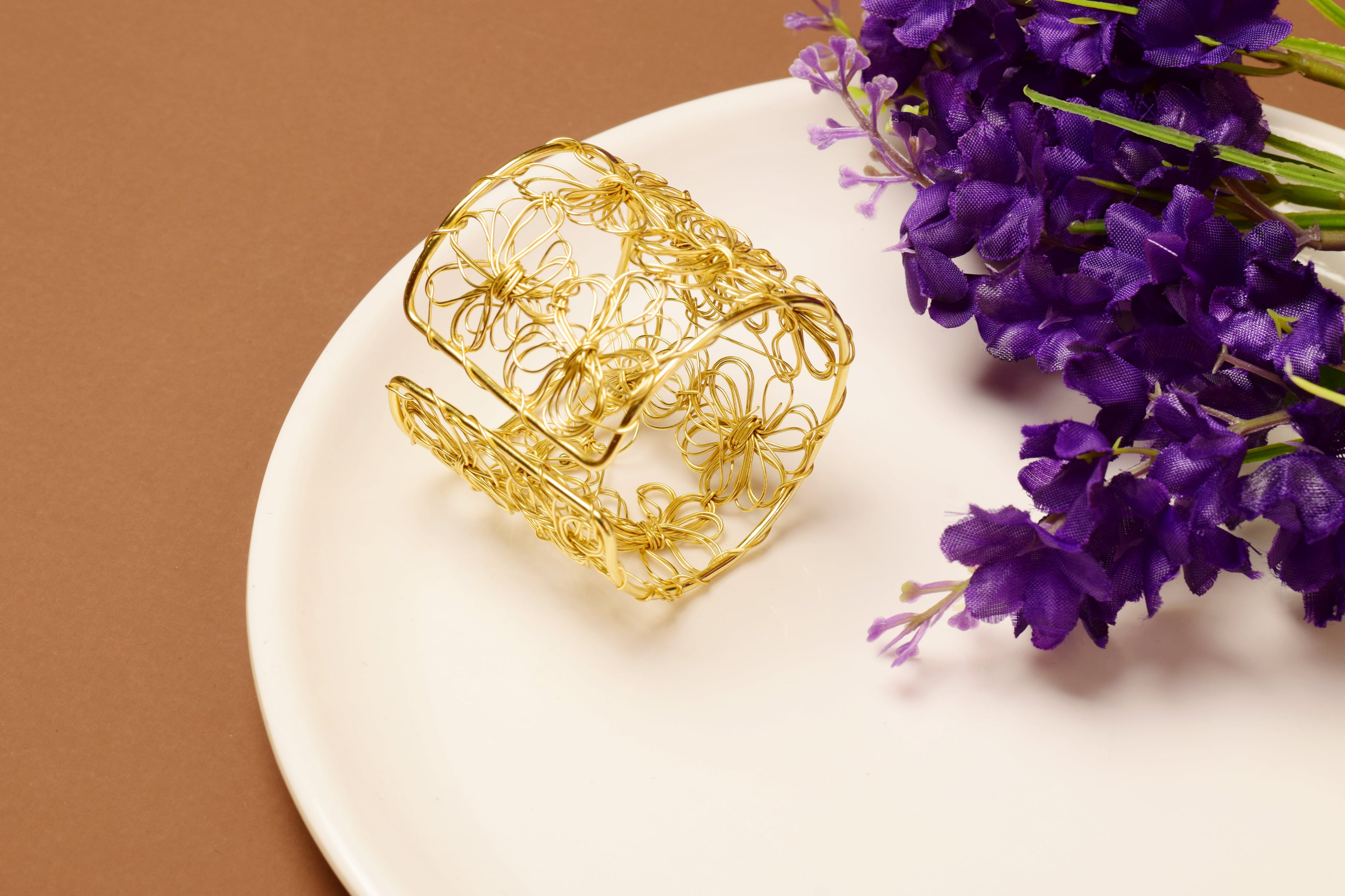 The Bloom Lattice Cuff