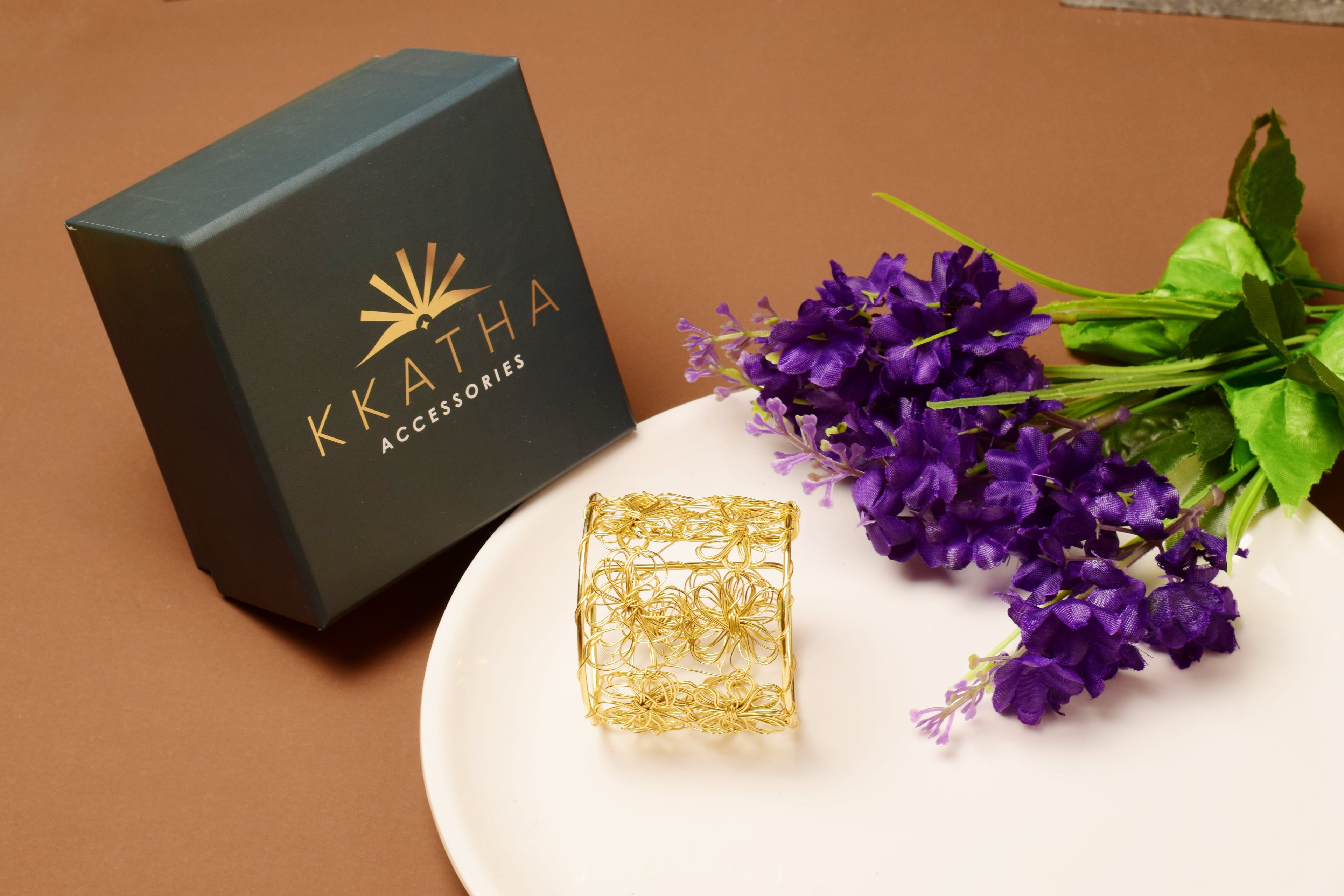 The Bloom Lattice Cuff
